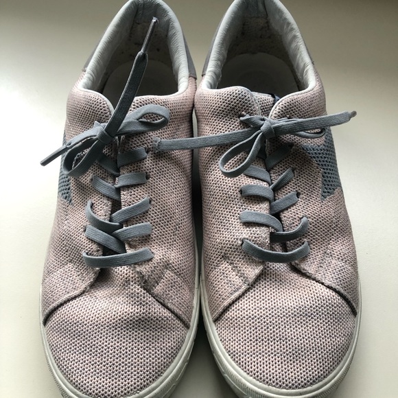 Vintage Havana Shoes Sneakers in Pale Pink Fabric Upper Womens Size 9 - Picture 2 of 6